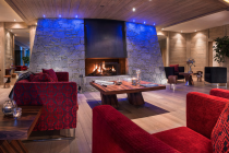 Le Centaure - lounge met openhaard 